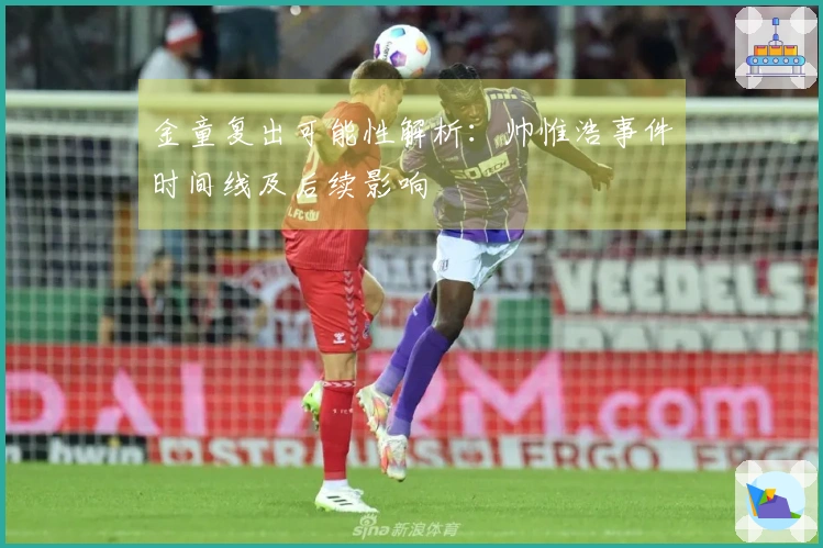 金童复出可能性解析：帅惟浩事件时间线及后续影响